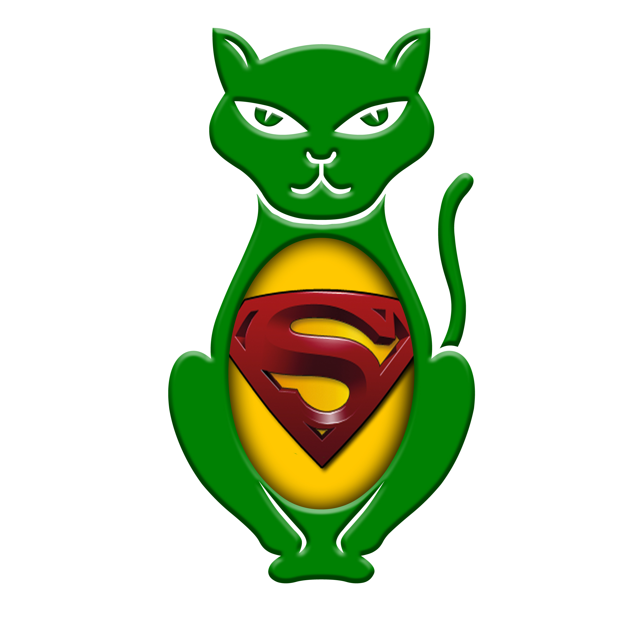 Green Cat